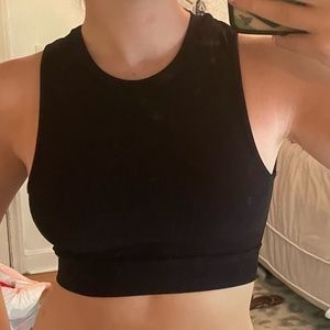 Princess Polly Cropped High Neck Top